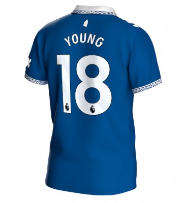 Everton Ashley Young #18 Primera Equipación 2023-24 Manga Corta